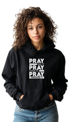 Old Gold Hoodie - Pray On it