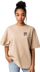 Female Streetwear Oversized Tee - 'Uniquely Me'