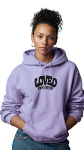Lilac Hoodie - Loved