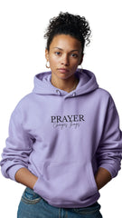 Forest Green Hoodie - Prayer Changes Things
