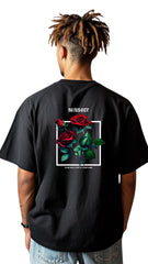 Male Streetwear Oversized Tee - Mindset