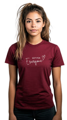 Female Tailored Round Neck T-Shirt - 'Not for everyone'
