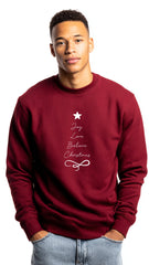 Crewneck Sweater - 'Joy Love Believe Christmas'