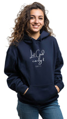 Maroon Hoodie - Let God Carry It