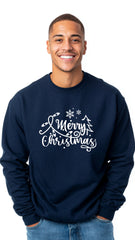 Crewneck Sweater - 'Merry Christmas w/lights'