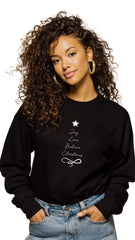 Crewneck Sweater - 'Joy Love Believe Christmas'