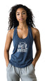 Classic Female Racer Back Tank Top - 'Wake up and Work Out'