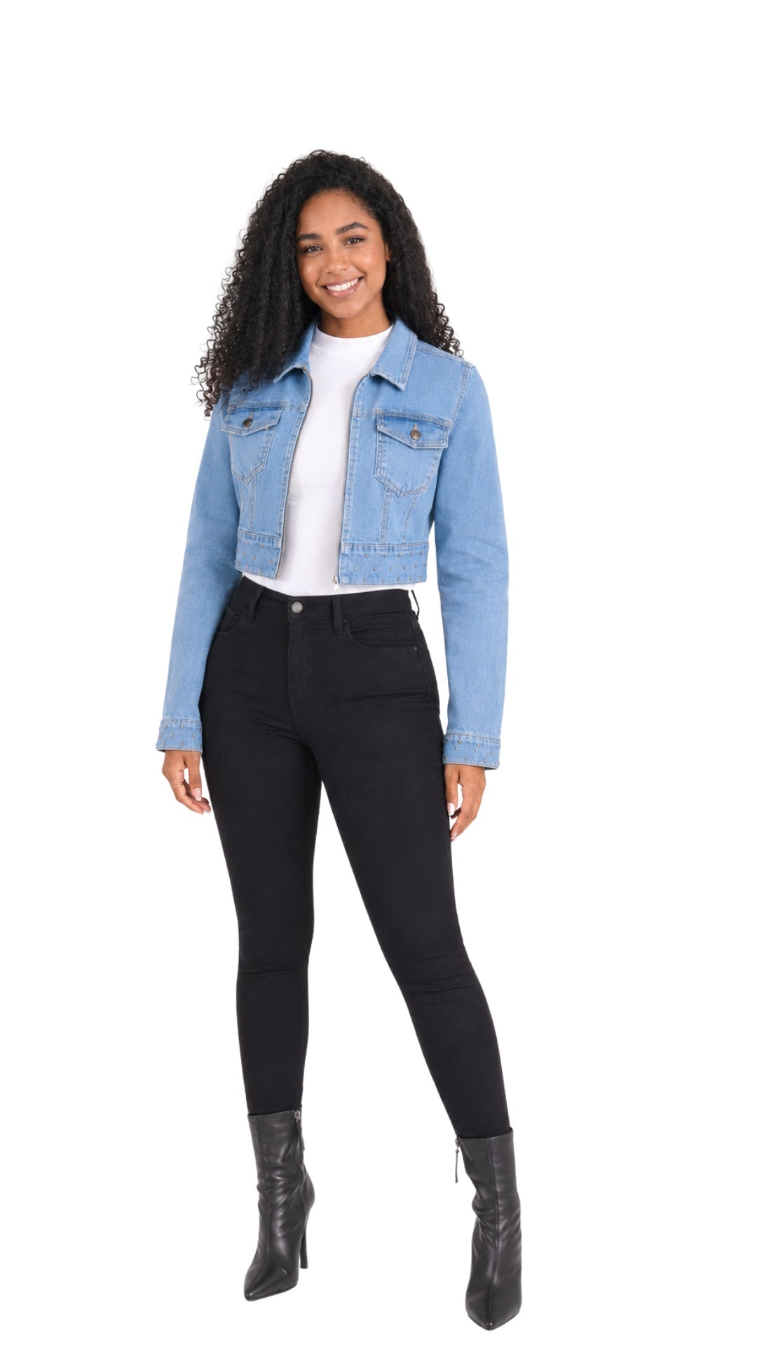 Light Wash Luxe Denim Jacket