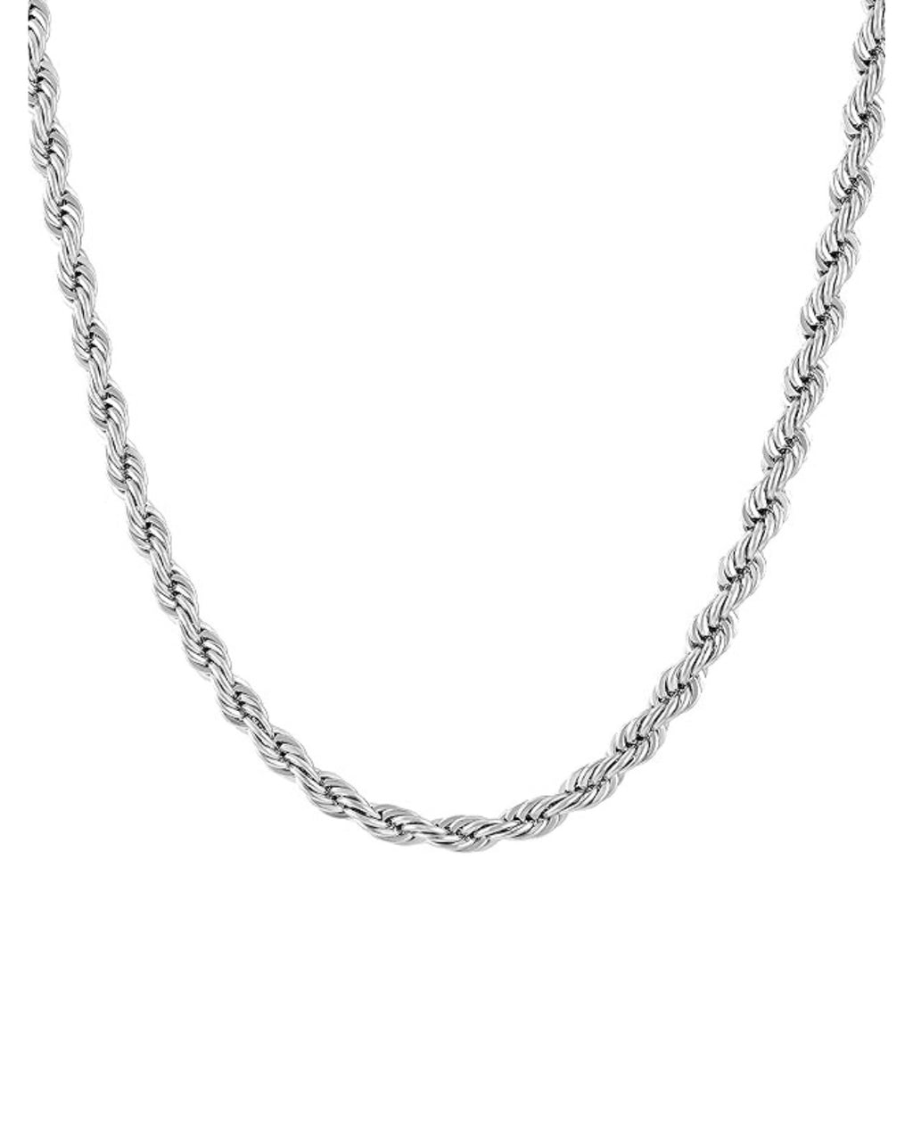 MALE STAINLESS TWIST CHAIN