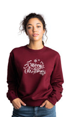 Crewneck Sweater - 'Merry Christmas w/lights'