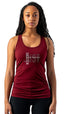 Classic Female Racer Back Tank Top - 'Just believe in yourself'