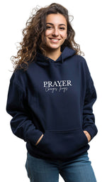 Forest Green Hoodie - Prayer Changes Things