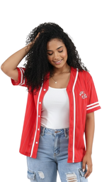 Women’s New York Varsity Pinstripe Shirt (Button-Up)