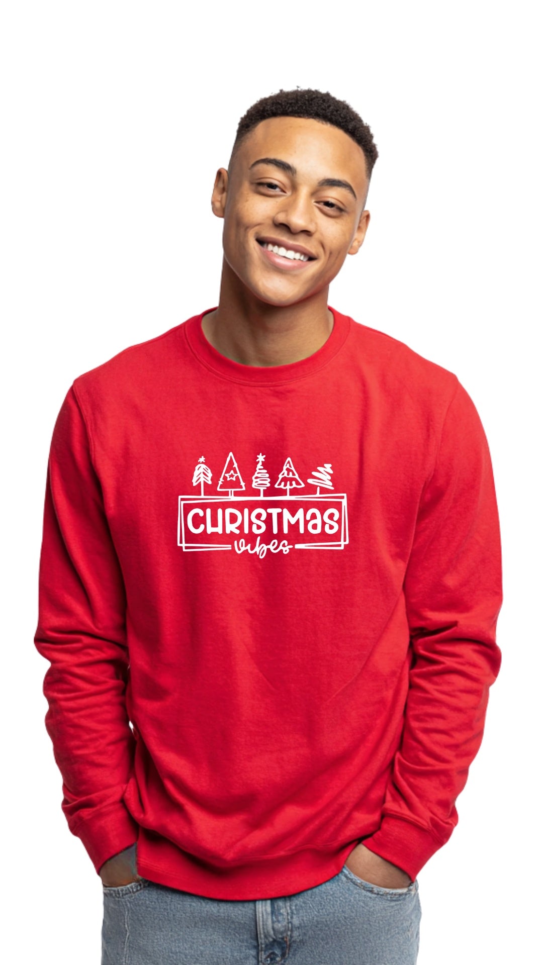 Crewneck Sweater - 'Christmas Vibes'