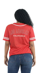 Women’s Los Angeles Varsity Shirt (Button-Up)