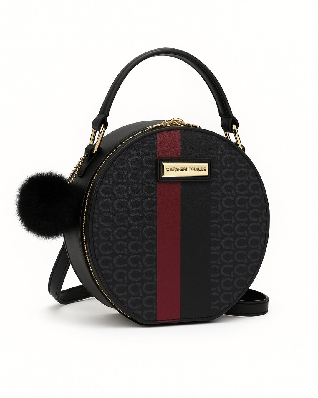 Signature Round Crossbody Bag